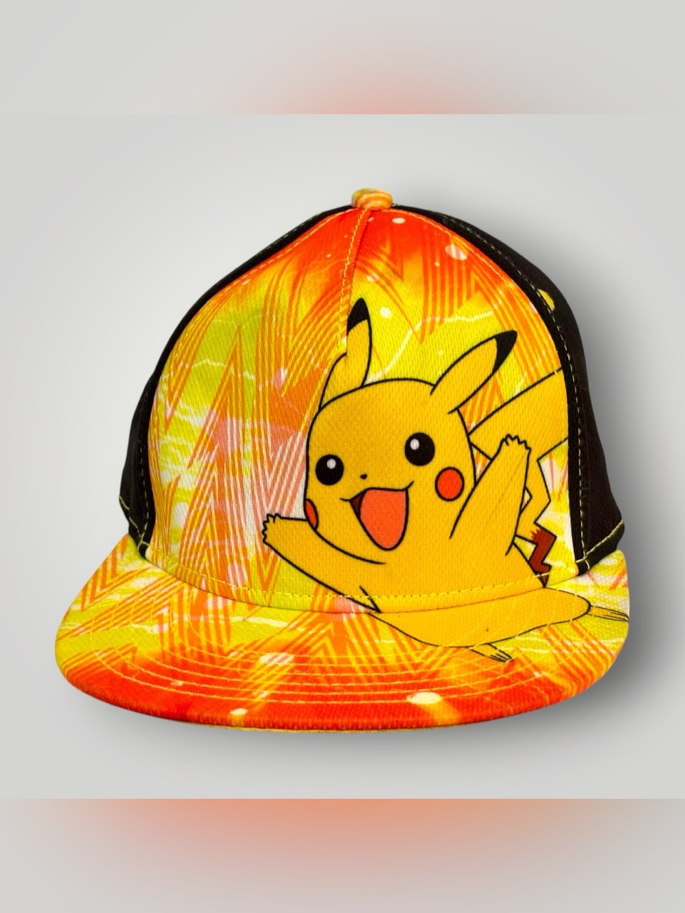Youth Size Pikachu Pokémon SnapBack Hat Adjustable